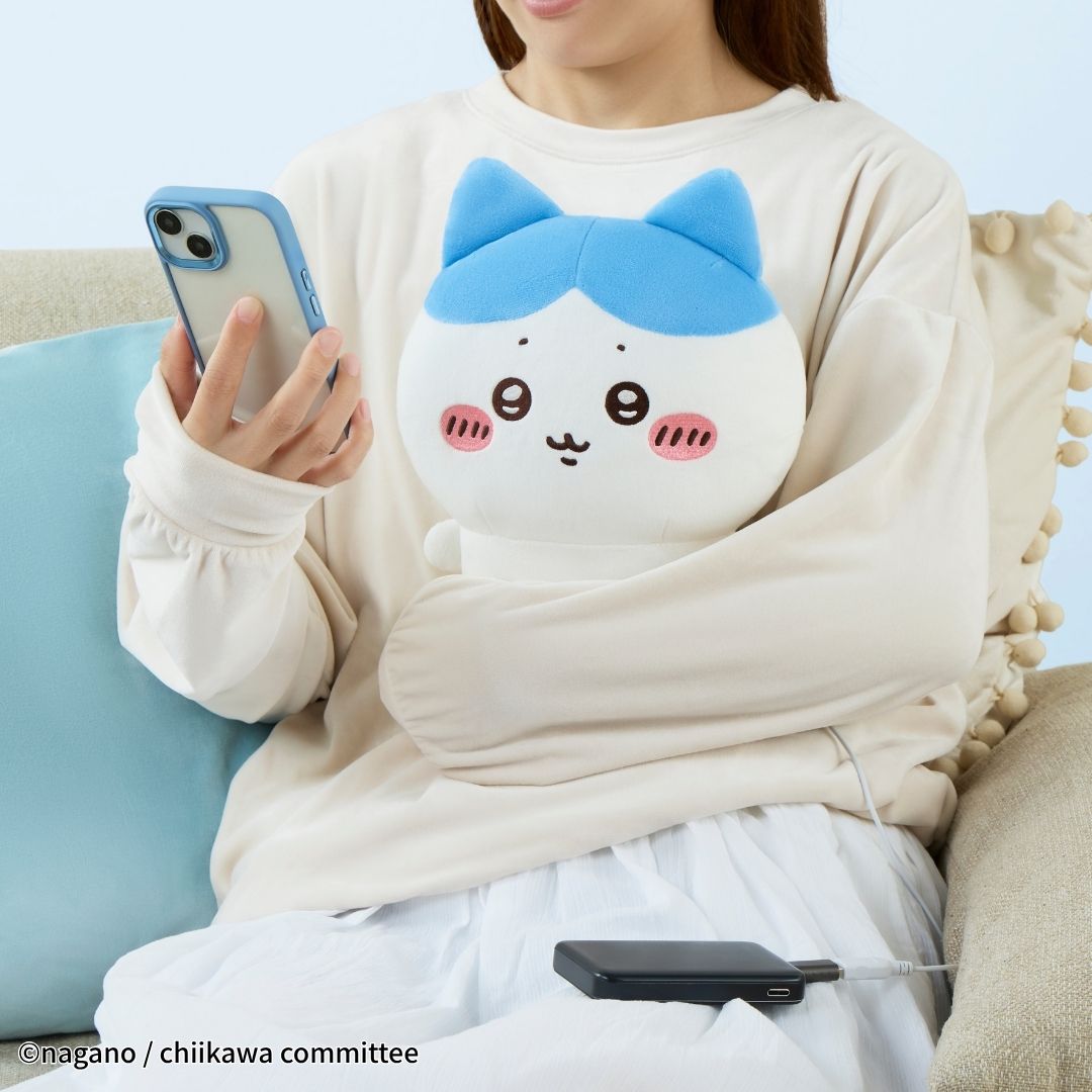 ちいかわ あったかぬいぐるみ（ハチワレ）