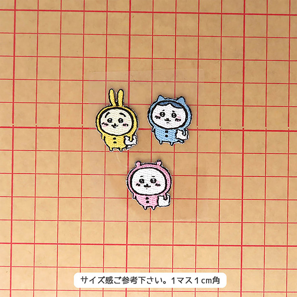 吉伊卡哇 刺繡布貼（睡衣派對）