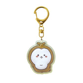 ちいかわ ぷっくりったいキーホルダー(くりまんじゅう)