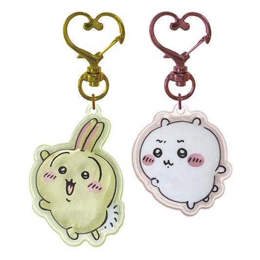 Chiikawa Puffy 3D Pair Keychain (Usagi & Chiikawa)