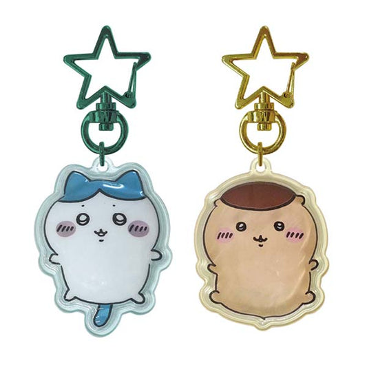 Chiikawa Puffy 3D Pair Keychain (Hachiware & Kurimanju)