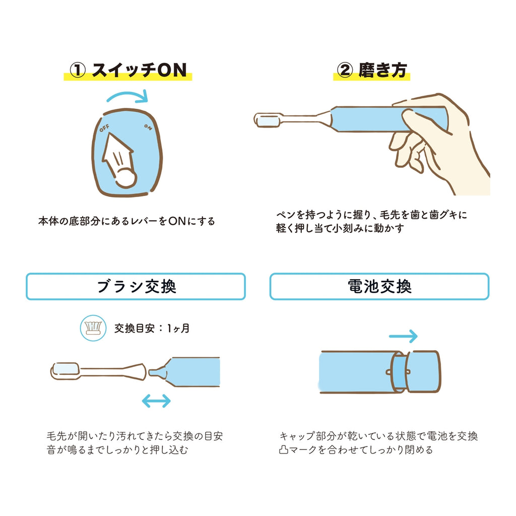 吉伊卡哇 牙刷2（兔子）