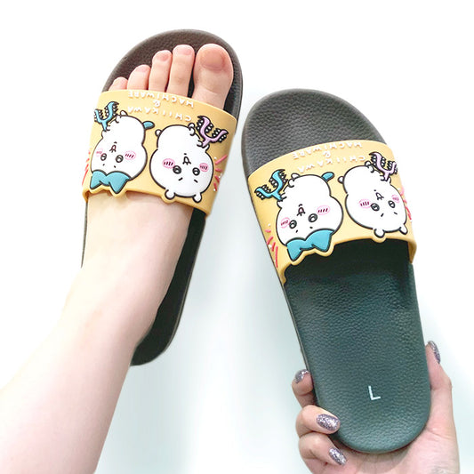 치이카와 샤워 샌들 (블랙)