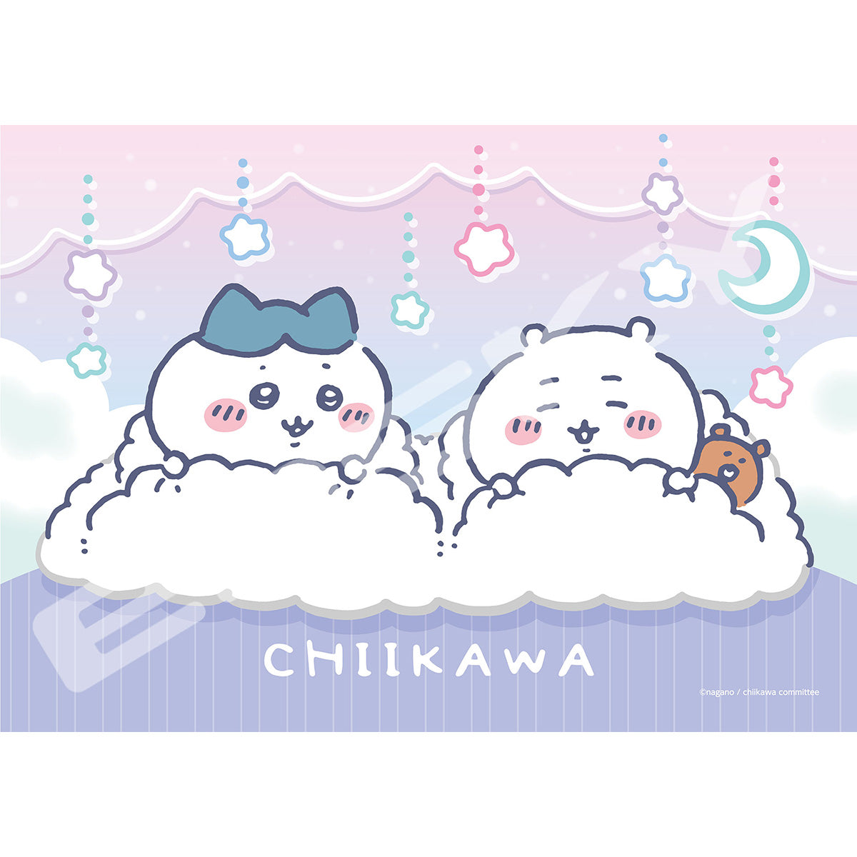 吉伊卡哇 208顆水晶拼圖（No.208-AC78 晚安）