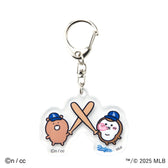 ちいかわ×MLB TOKYO SERIES アクリルキーホルダー⑪くまのぬいぐるみとカブトムシ