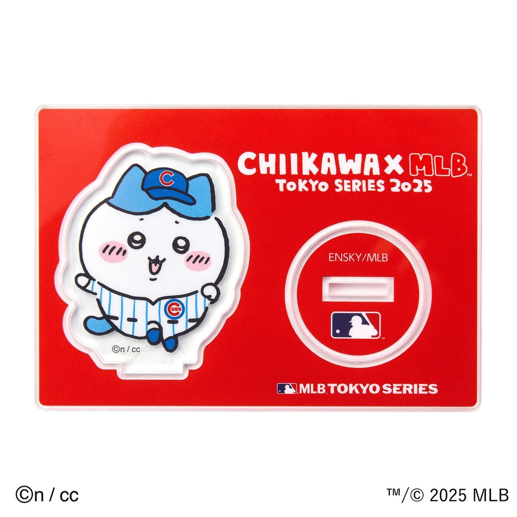 ちいかわ×MLB TOKYO SERIES アクリルスタンド⑤ハチワレ（カブス）