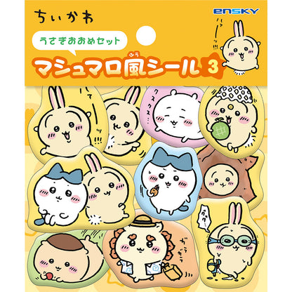 Chiikawa Marshmallow-Style Stickers 3 (Usagi-Heavy Set)