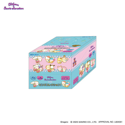 Chiikawa × Sanrio Characters Pins Collection! (All 6 Types) 1BOX 6 Pieces