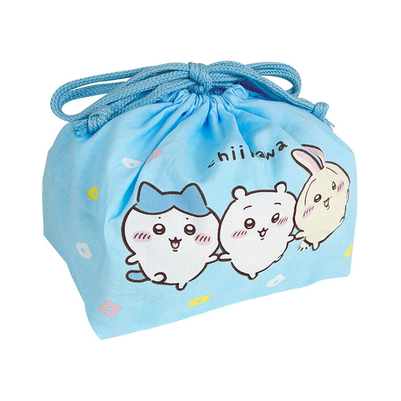 Chiikawa Anime "Chiikawa" Drawstring Lunch Bag (Flower)