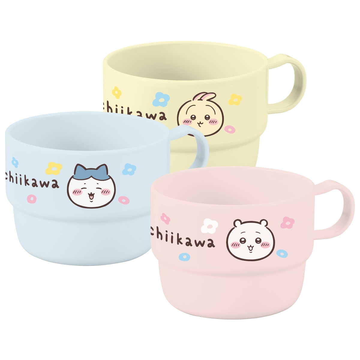 치이카와 애니메이션 "치이카와" 컵 3개 세트