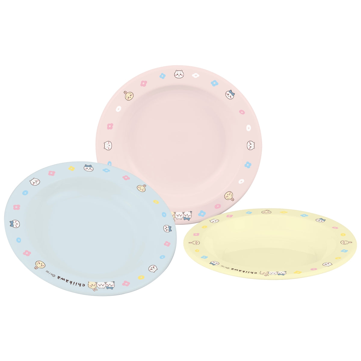 치이카와 애니메이션 "치이카와" 소접시 3매 세트