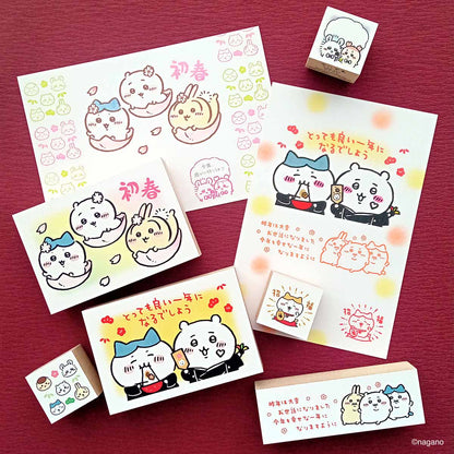 ちいかわ 2026年 年賀はんこ 6個セット