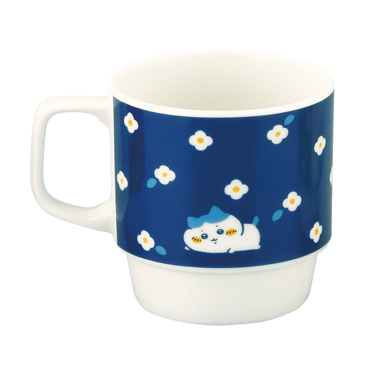 Chiikawa Flower Garden Wooden Boxed Mug (Hachiware)