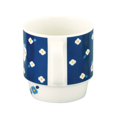 Chiikawa Flower Garden Wooden Boxed Mug (Hachiware)