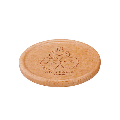 ちいかわ コースター付マグ ハッピーブロッサム（イエロー）