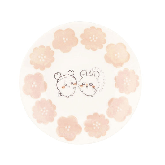 ちいかわ 13.5プレート ハッピーブロッサム（ピンク）