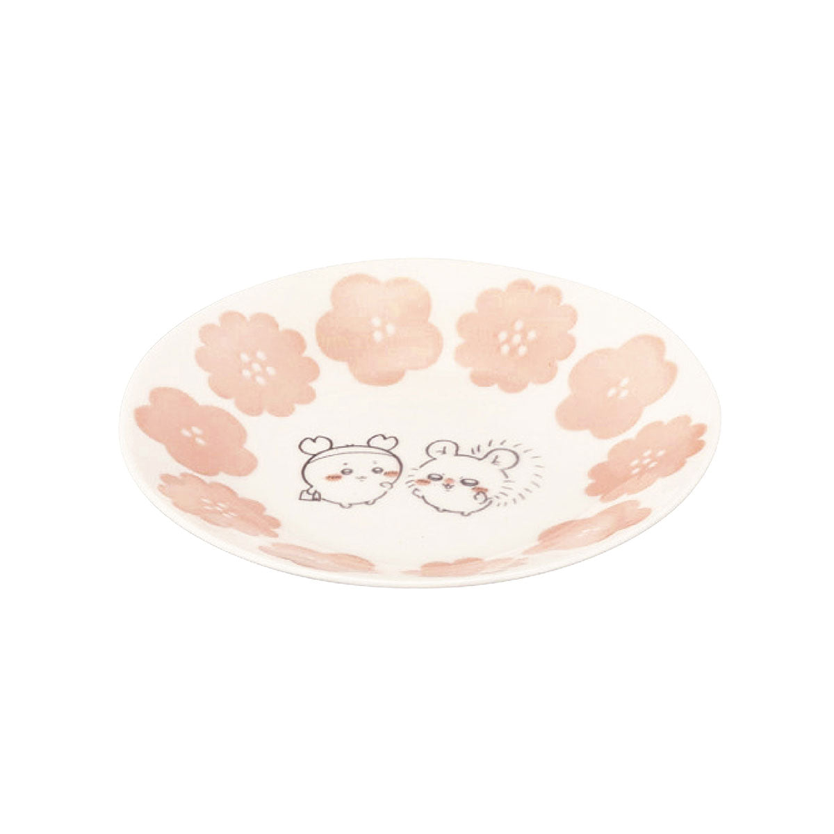 ちいかわ 13.5プレート ハッピーブロッサム（ピンク）
