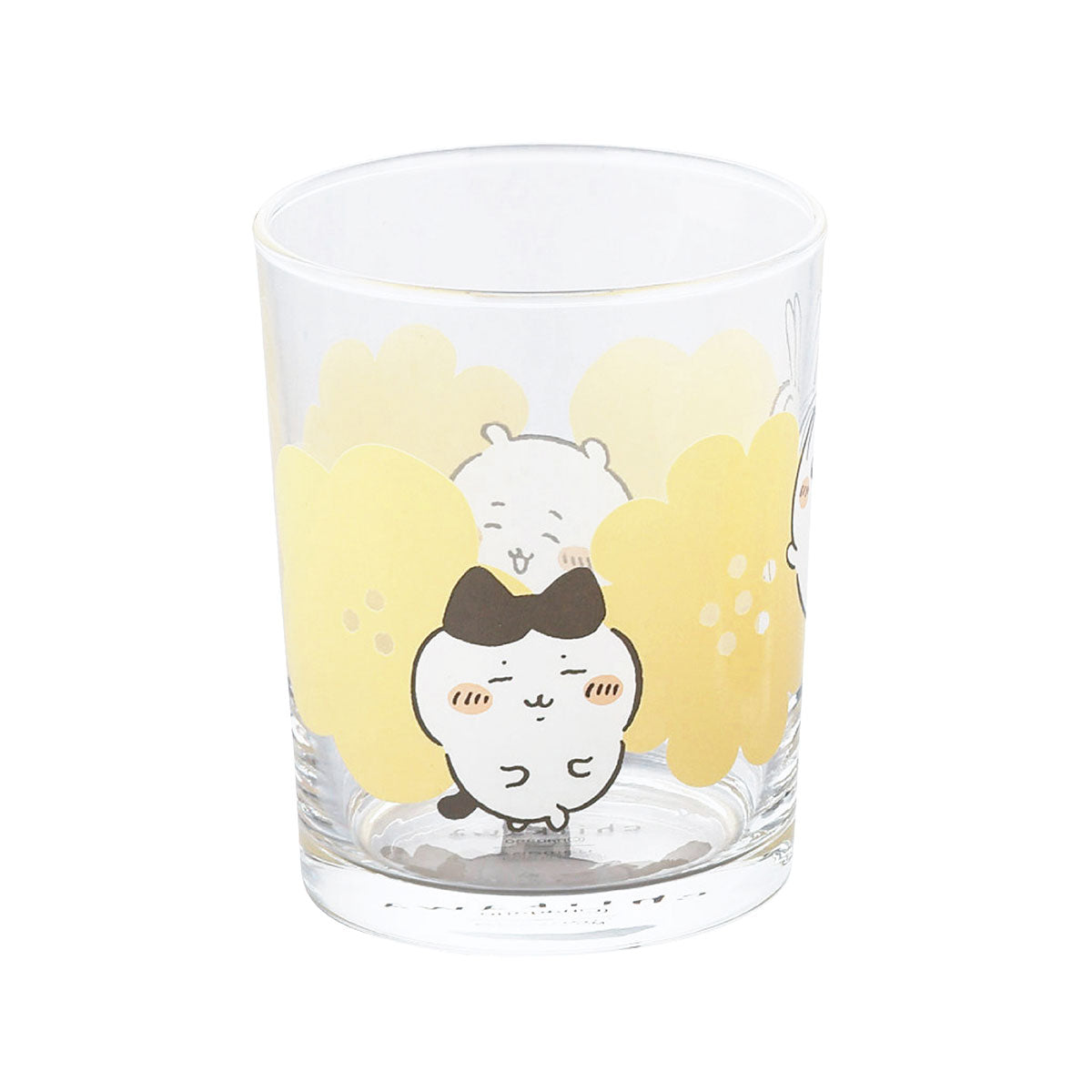 ちいかわ ガラスタンブラー ハッピーブロッサム（イエロー）