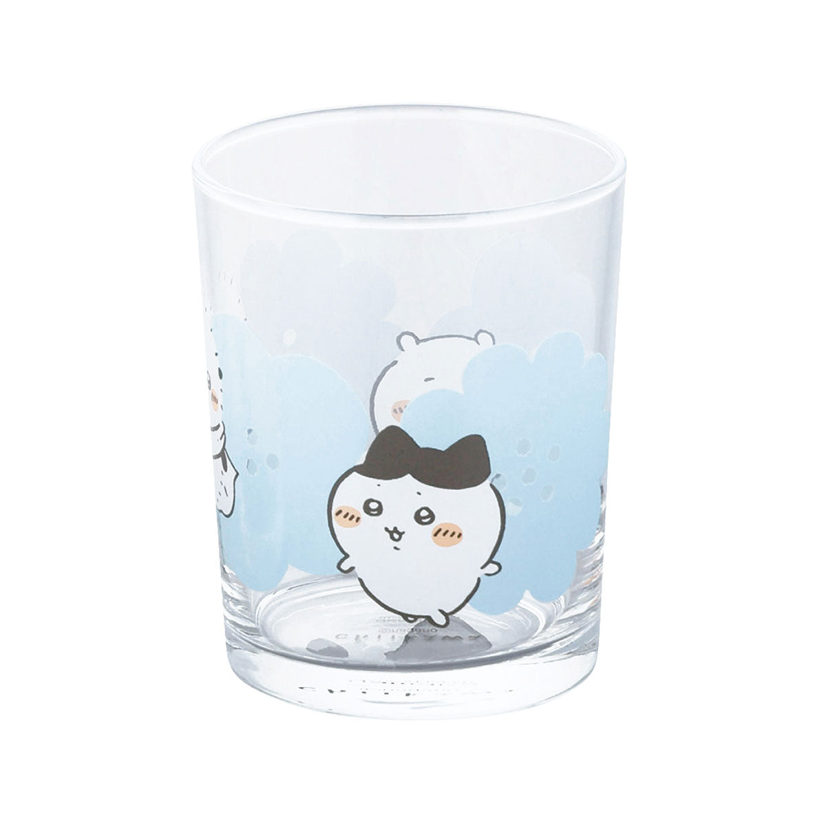 ちいかわ ガラスタンブラー ハッピーブロッサム（ブルー）