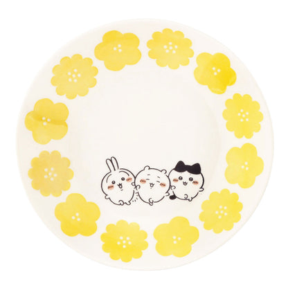 ちいかわ 22パスタプレート ハッピーブロッサム（イエロー）