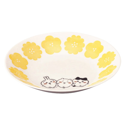 ちいかわ 22パスタプレート ハッピーブロッサム（イエロー）