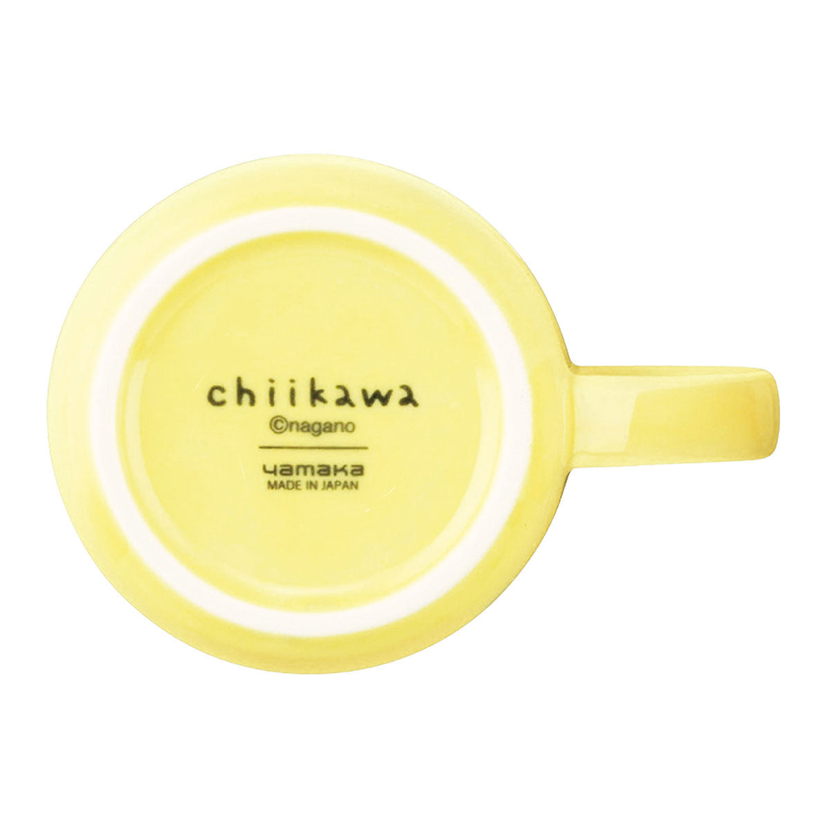 ちいかわ コースター付マグ ハッピーブロッサム（イエロー）