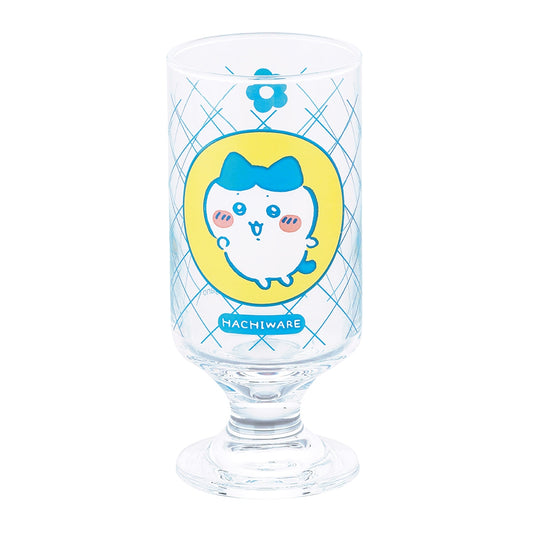 Chiikawa Soda Glass w/Base (Hachiware)