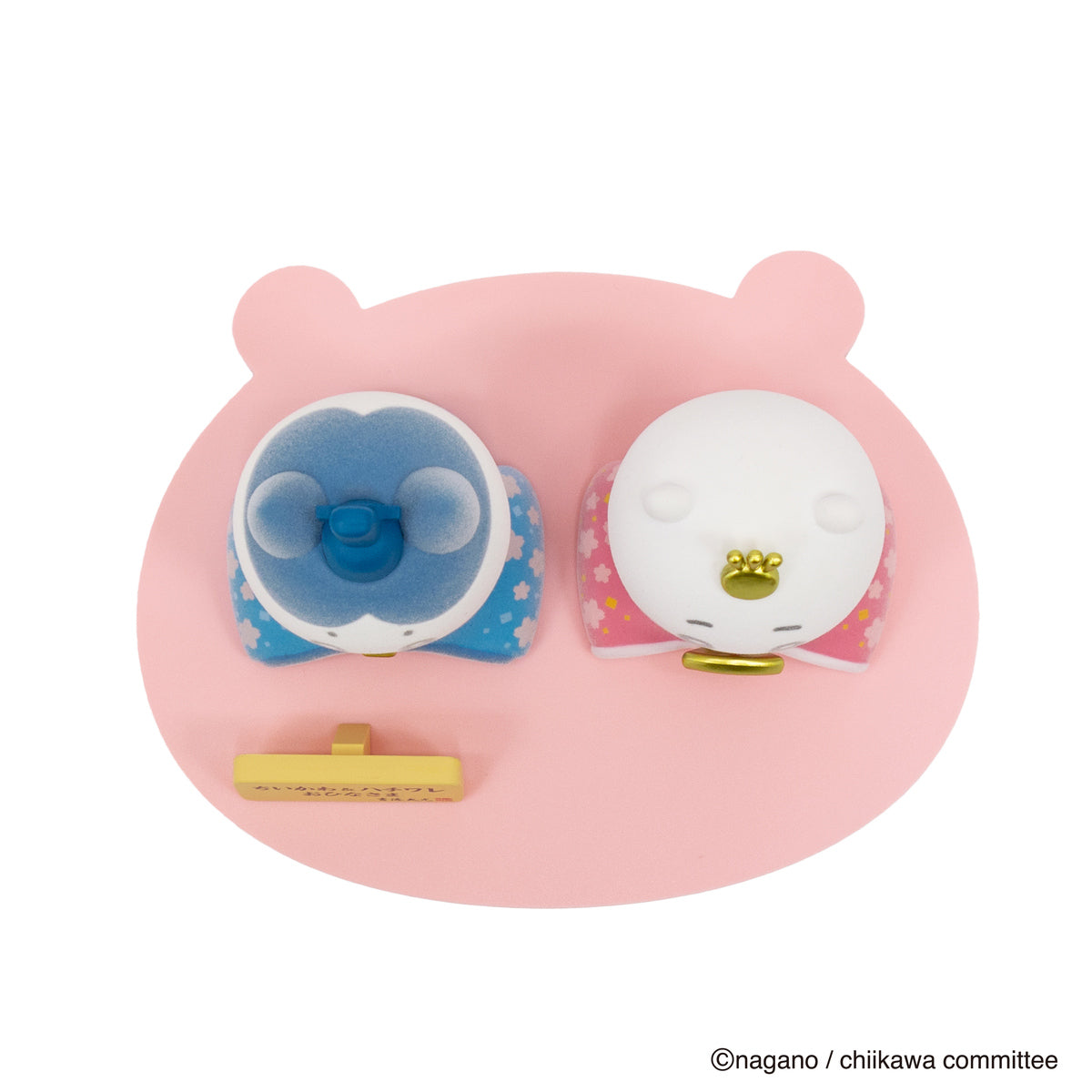ちいかわ ちいかわ＆ハチワレ ミニ雛人形 ちいかわ ちいかわ＆ハチワレ ミニ雛人形 | ちいかわマーケット 公式