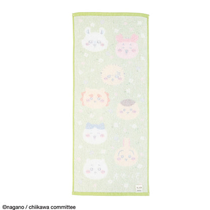 치이카와 페이스 타월 (꽃밭과 치이카와들)