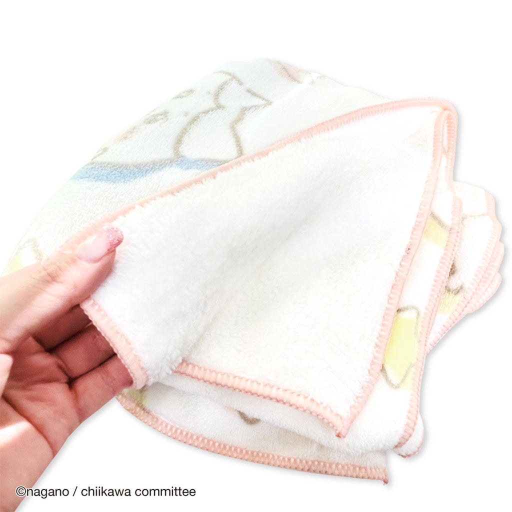 Chikawa Fast Dry Face Towel (Heart & Star)