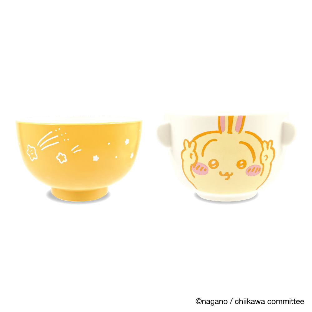 Chiikawa Soup Bowl and Rice Bowl Set 2 (Usagi)