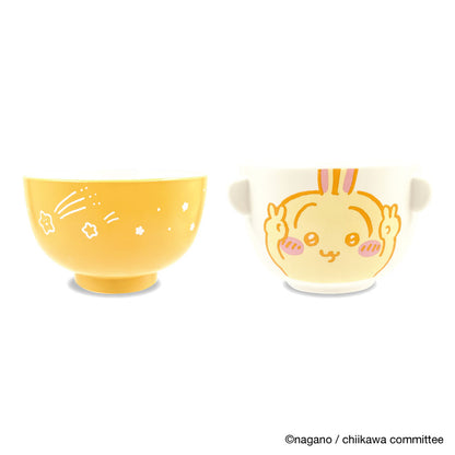 Chiikawa Soup Bowl and Rice Bowl Set 2 (Usagi)
