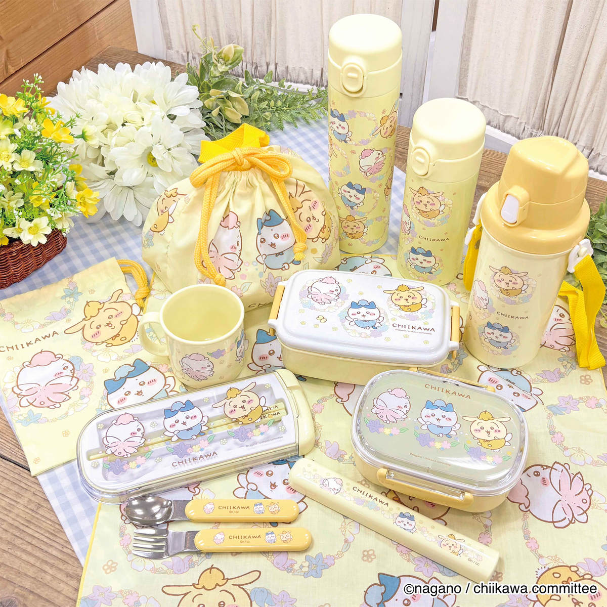 20-60代 人気ファッションブランド Bottle Stainless One-Touch Chiikawa 350ml Flower (Fairy ジャケット・アウター