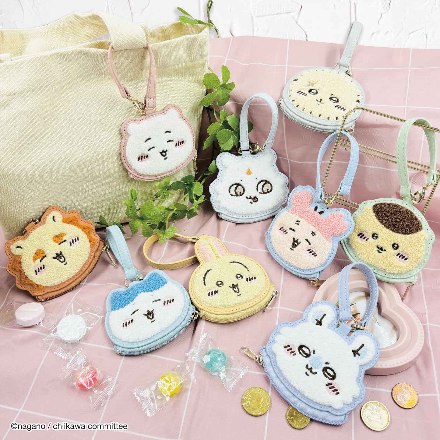 ちいかわ おかおサガラミニポーチ（古本屋）