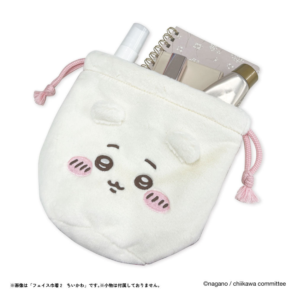 ちいかわ フェイス巾着2（ちいかわ） | ちいかわマーケット 公式グッズ