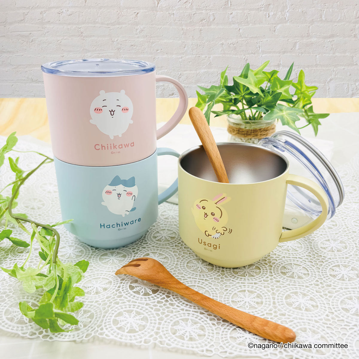 ちいかわ スタッキング蓋つきステンレスマグ（ちいかわ）