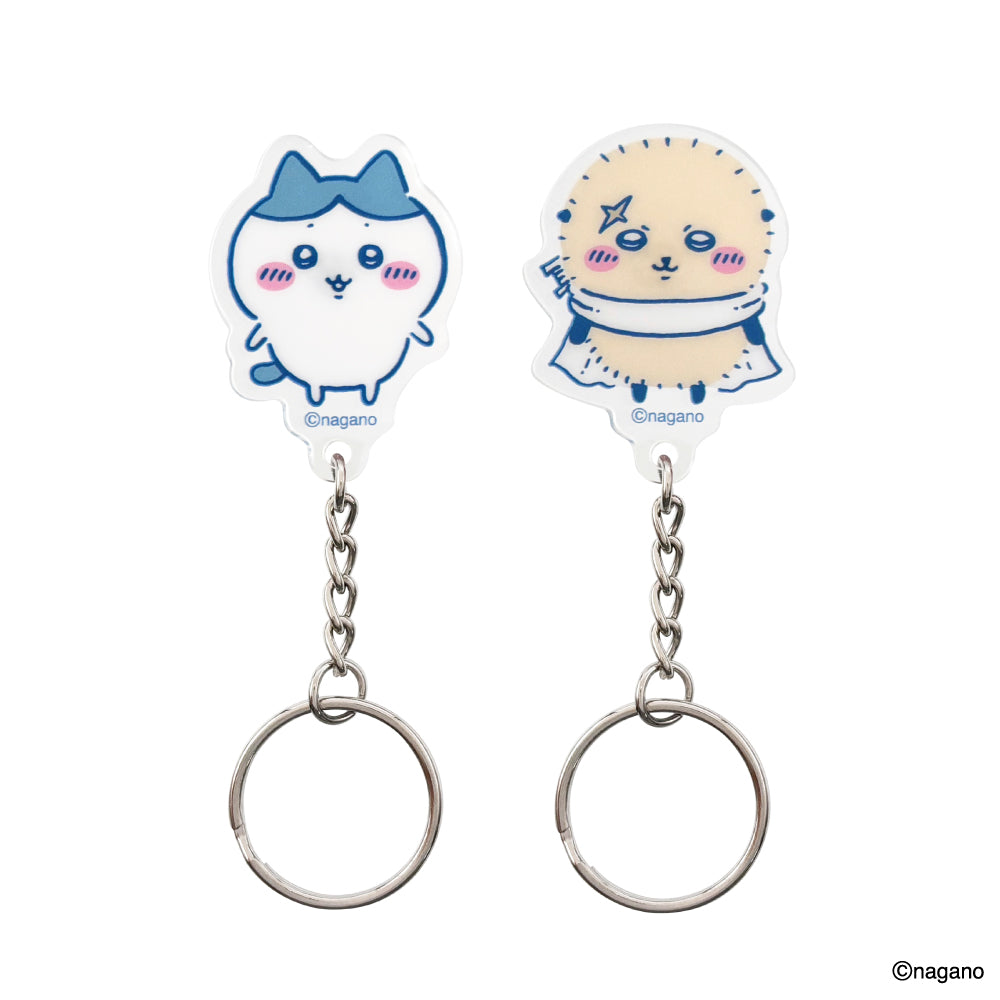 ちいかわ ただいまキーホルダー（ハチワレ＆ラッコ）