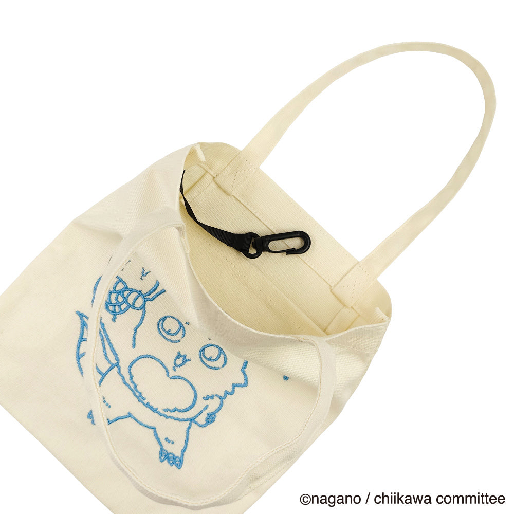 【4点セット】ちいかわ　ミニトート　しまむら　あのこ　モモンガ　うさぎ　ハチワレ ちいかわ 刺繍ミニトート（あのこ） | ちいかわマーケット 公式グッズ