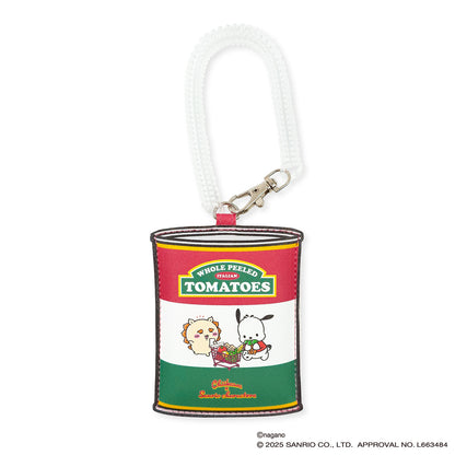 Chiikawa × Sanrio Characters Faux Die-cut Pass Case (Shisa & Pochacco)