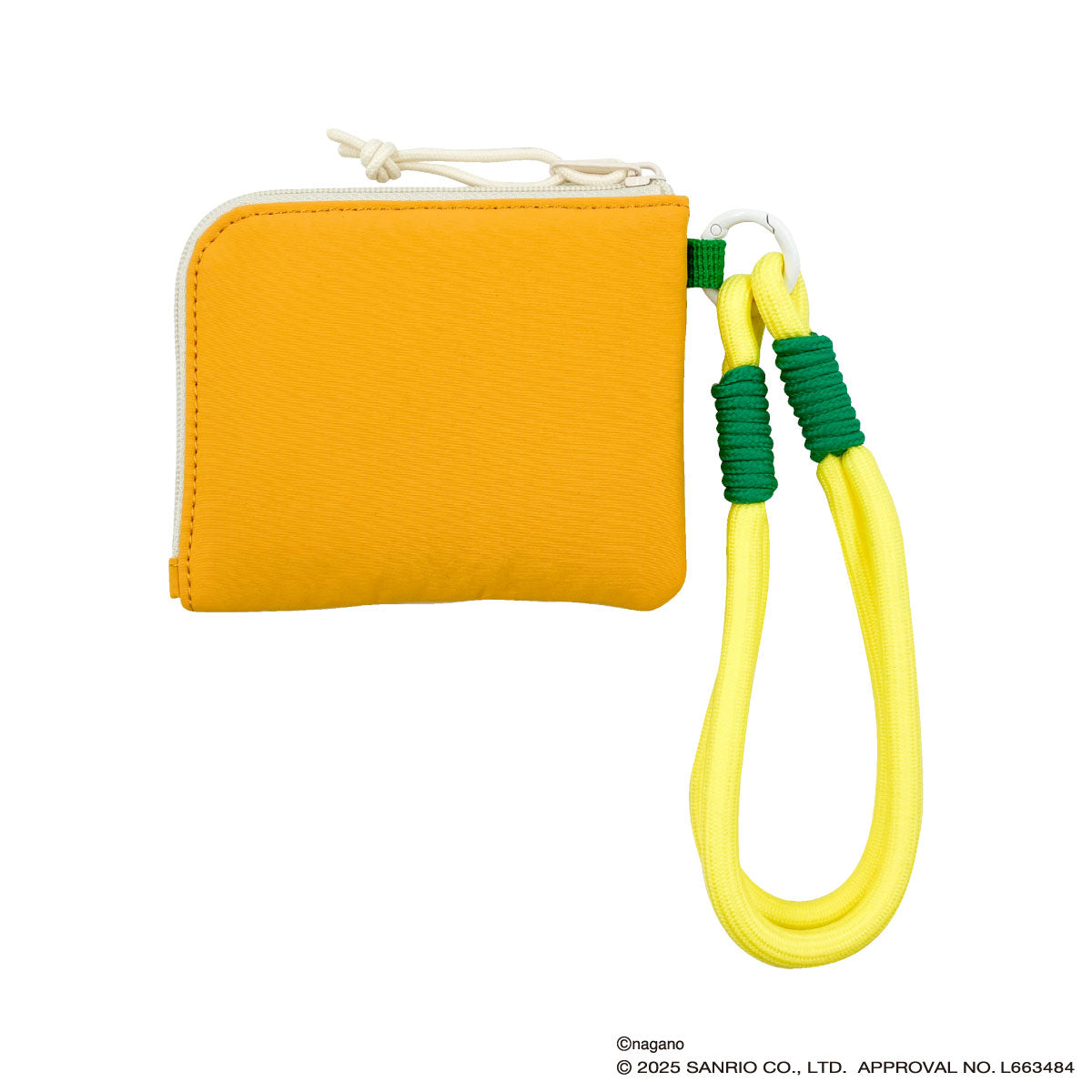 Chiikawa × Sanrio Characters Compact Wallet (Usagi & Pompompurin)