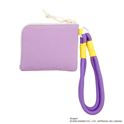 吉伊卡哇 × 三麗鷗角色 緊湊型錢包 (小桃鼠 & 酷洛米)