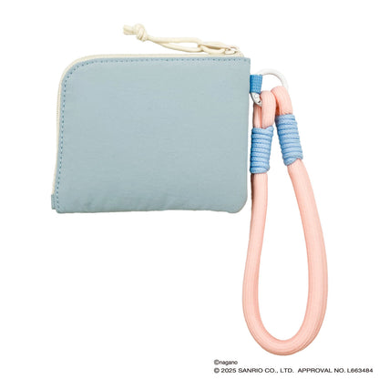 吉伊卡哇 × 三丽鸥角色 紧凑型钱包 (古本屋 & 美乐蒂)