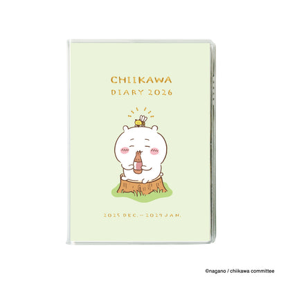 Chiikawa A6 Comic Monthly Diary 2026 (Flute)