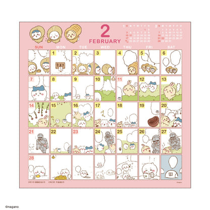 ちいかわ コミックデザインカレンダー 2027