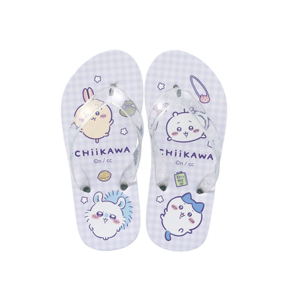 ちいかわ アニメ『ちいかわ』 フラットサンダル PURPLE