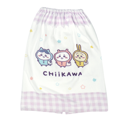 Chiikawa Anime "Chiikawa" Wrap Towel (70cm Purple)