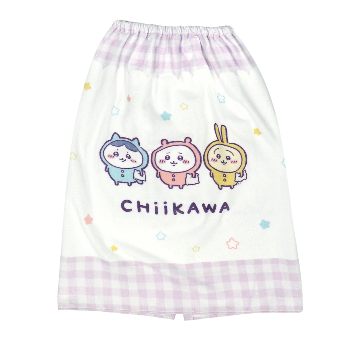 Chiikawa Anime "Chiikawa" Wrap Towel (70cm Purple)