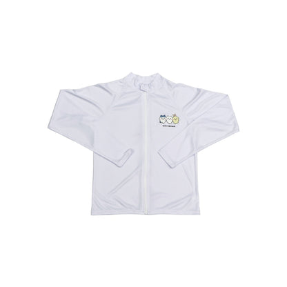 Chiikawa Anime "Chiikawa" Girl's Rash Guard L (White)