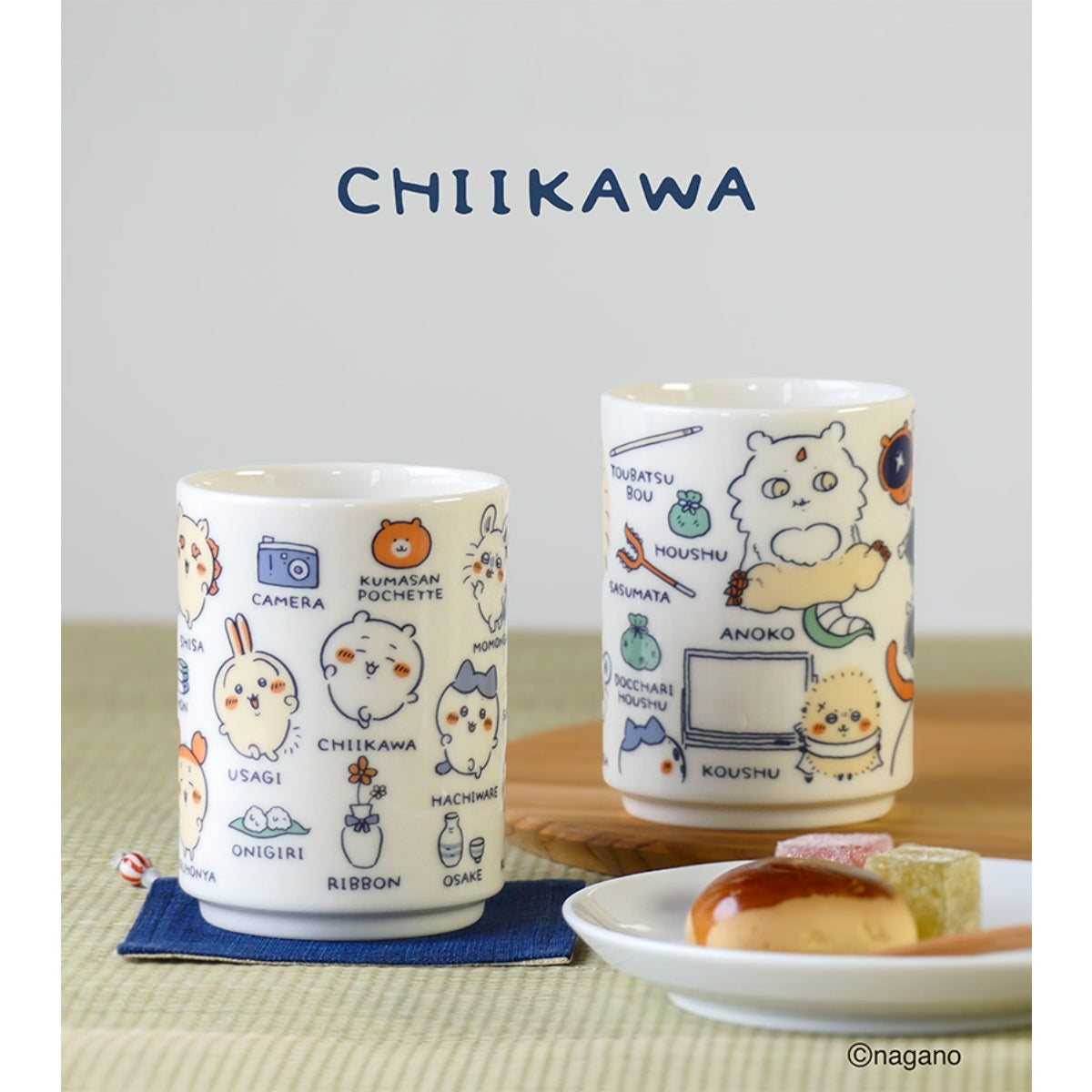 Chiikawa Sushi Teacup (Daily Life) | Chiikawa Market Official