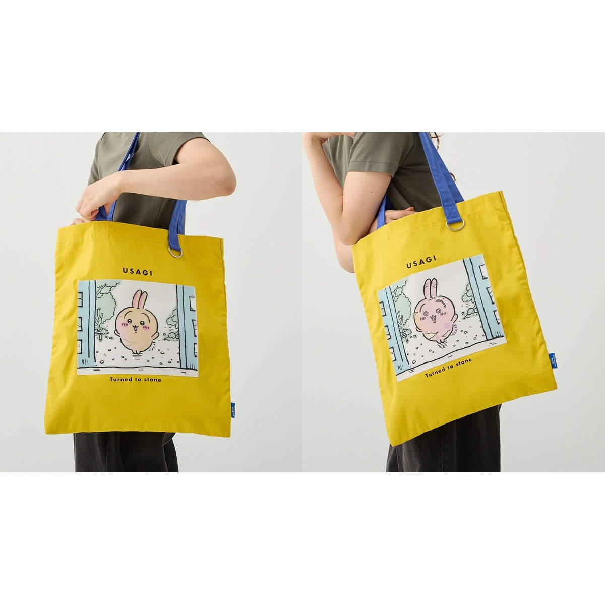 ちいかわ ちいかわパーク レンチキュラートートバッグ 拾魔 イエロー